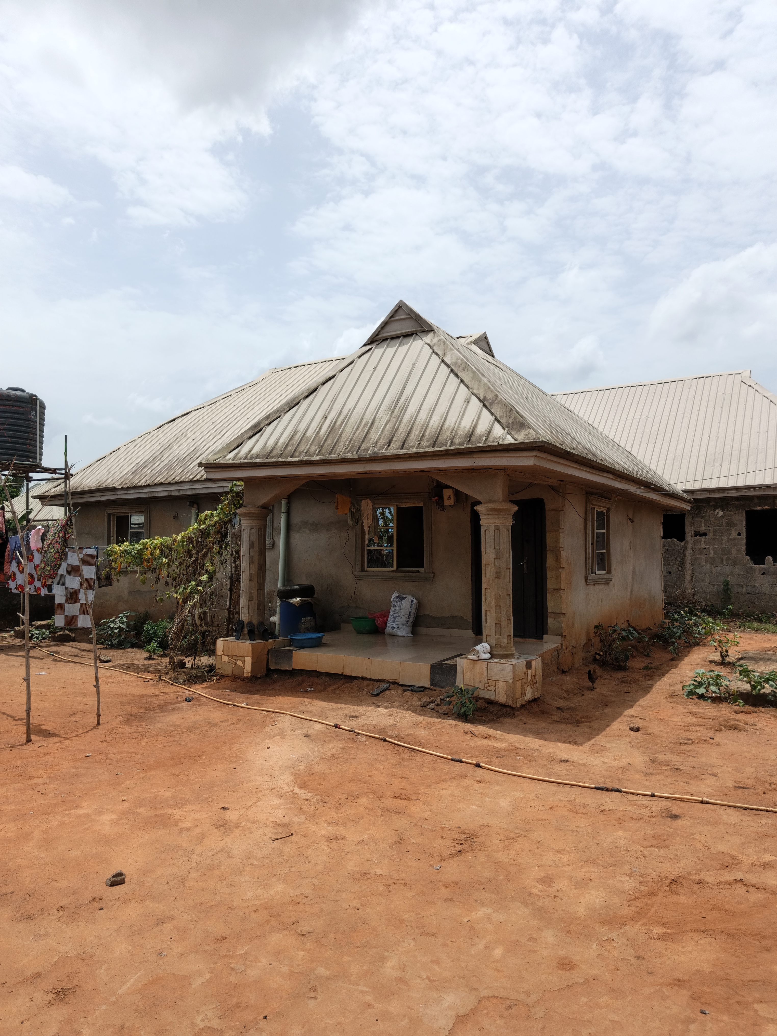 Standard 2 Bedroom Bungalow with Two units of Single room self contained